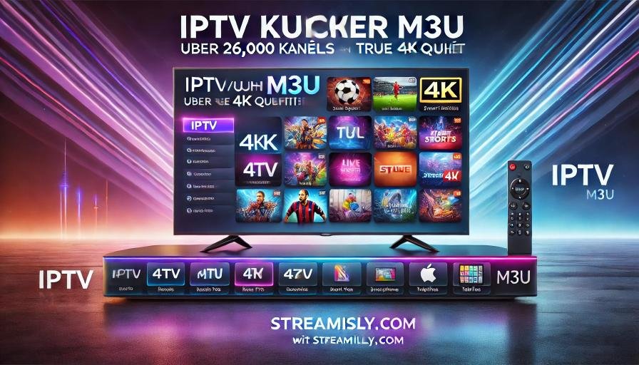 "IPTV kaufen M3U – Einfacher Leitfaden für das beste Streaming | Streamisly"